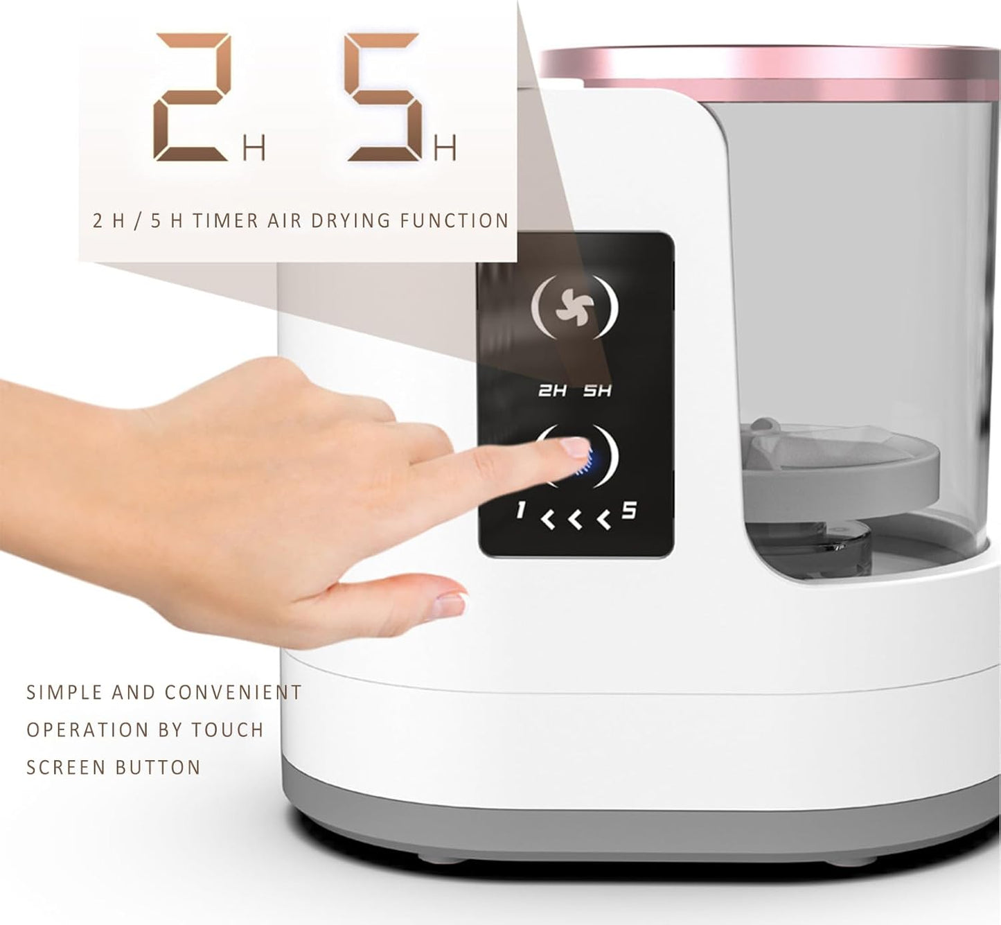 EcoBrush Wash Electric Makeup Brush Cleaner & Dryer